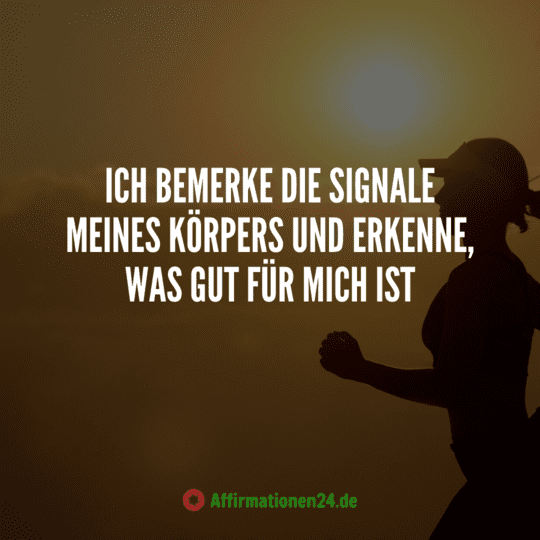 positive affirmationen gesundheit