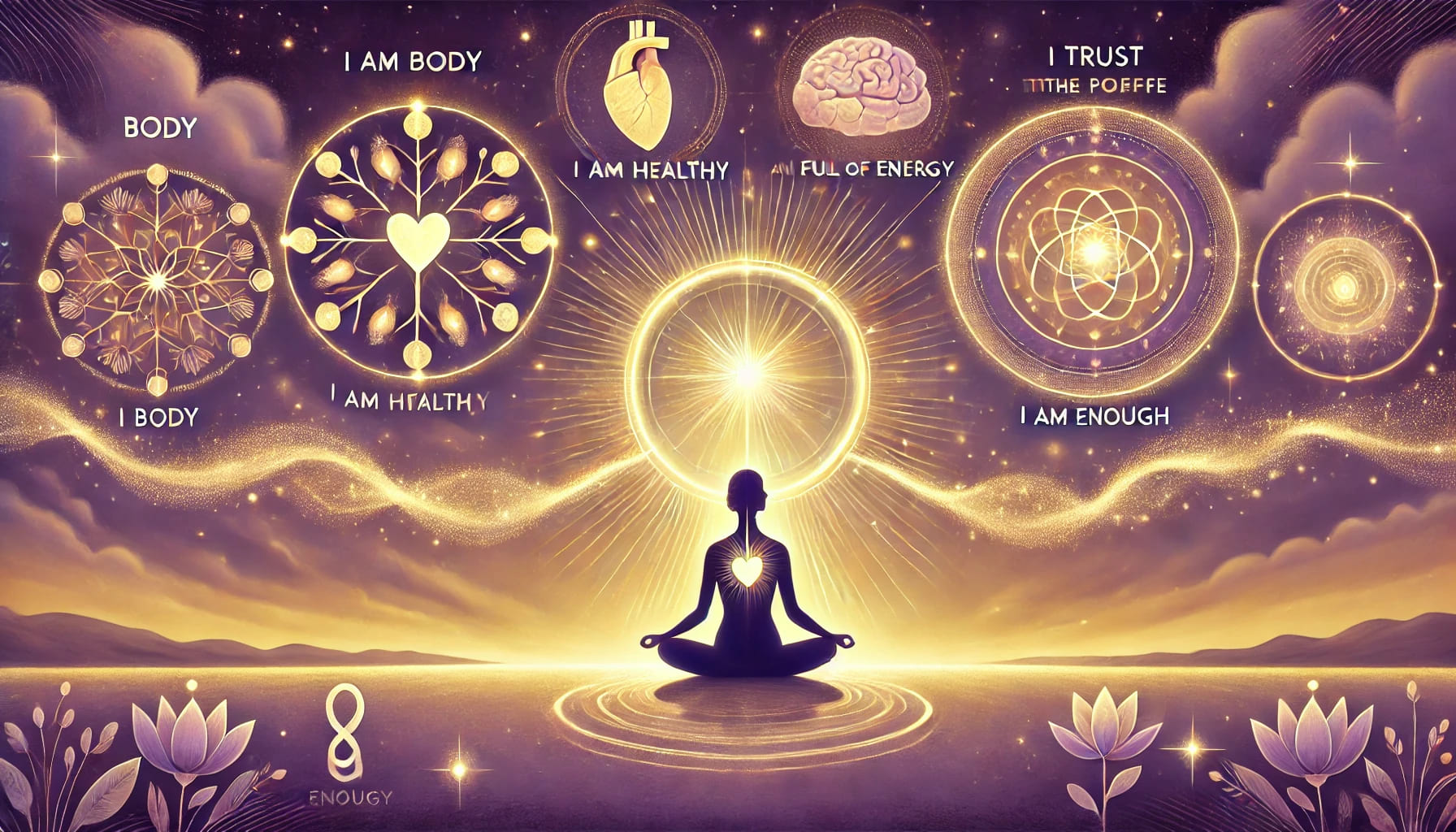 Affirmationen für Körper, Geist und Seele