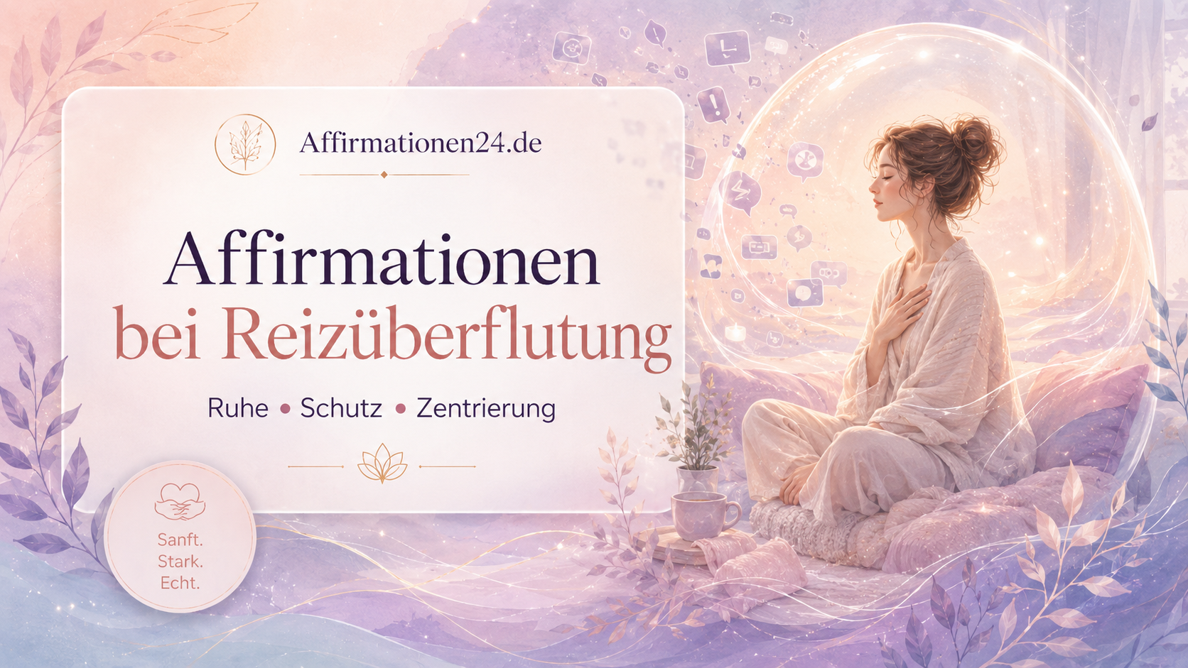 Affirmationen bei Reizüberflutung
