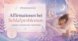 Affirmationen bei Schlafproblemen