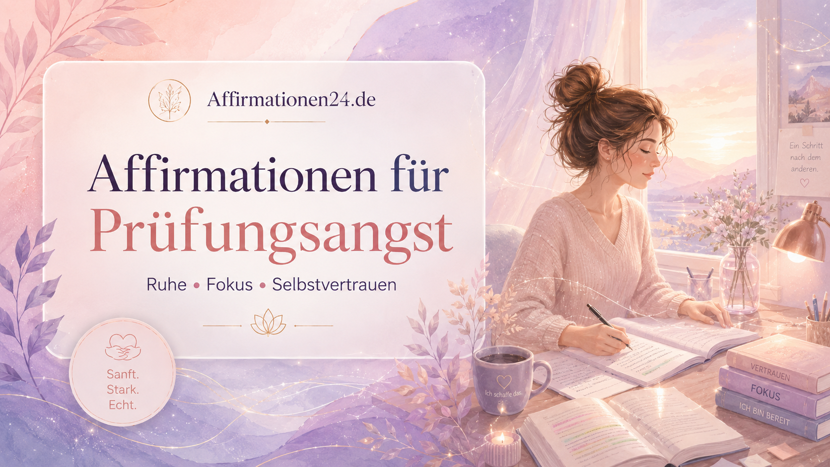 Affirmationen für Prüfungsangst