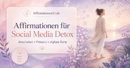 Affirmationen für Social Media Detox