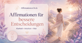 Affirmationen für bessere Entscheidungen