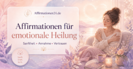 Affirmationen für emotionale Heilung