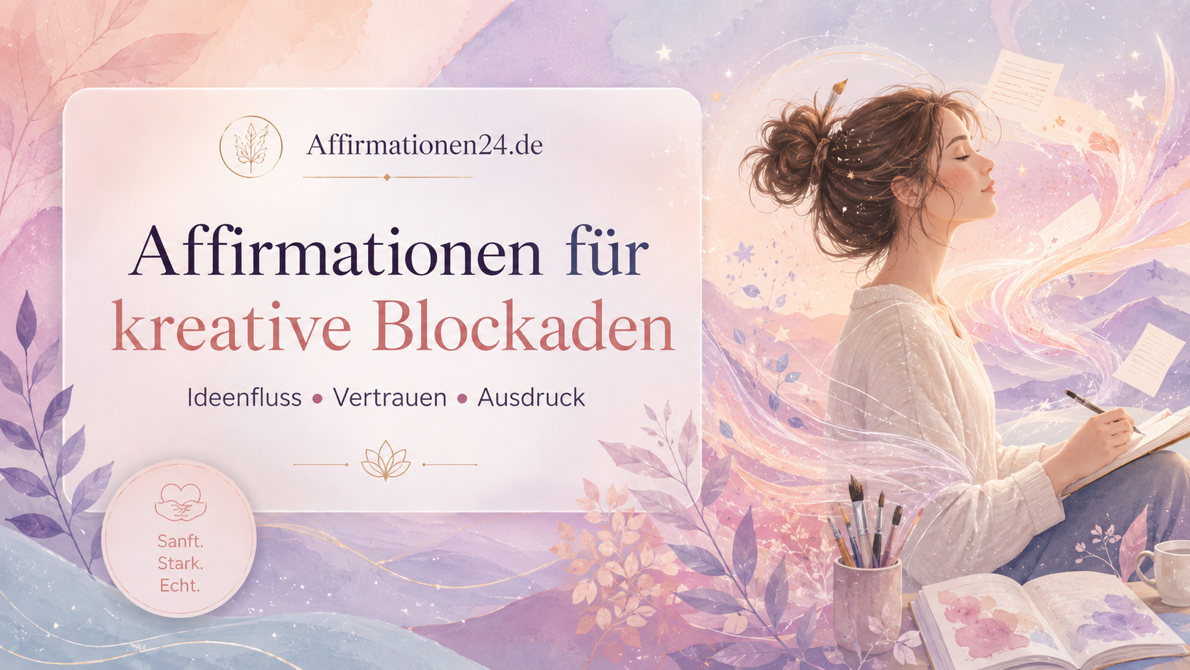 Affirmationen für kreative Blockaden