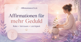 Affirmationen für mehr Geduld
