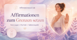 Affirmationen zum Grenzen setzen
